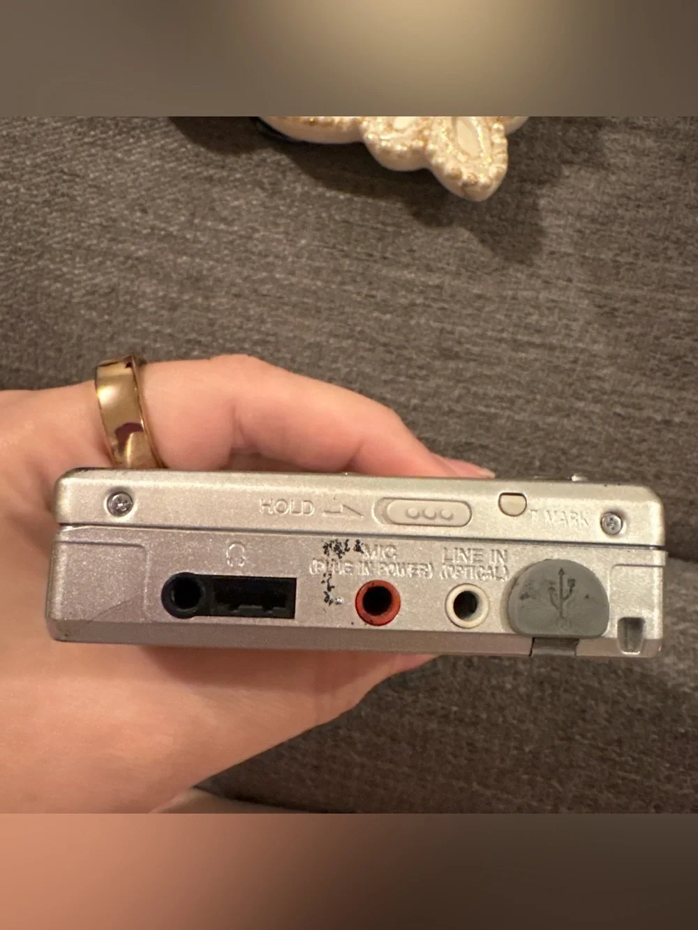 Sony Walkman MiniDisc Player - Silver Metallic